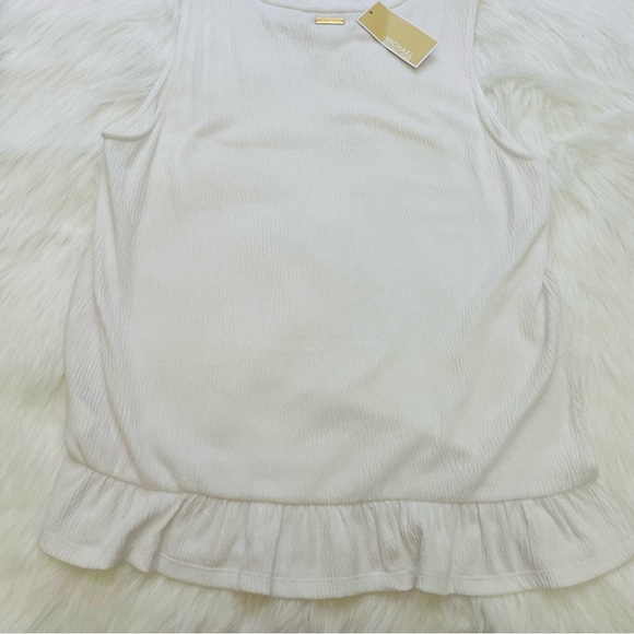 Michael Kors Women’s Peplum Tank Top - Picture 2 of 4